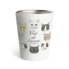 nemunoki paper itemの未来で出逢う猫 Thermo Tumbler