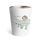 ほっかむねこ屋（アトリエほっかむ）のわに Thermo Tumbler