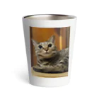 猫又雑貨店のあざ猫さん Thermo Tumbler