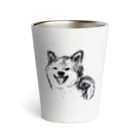 momenkoTWのにっこり日本犬♡ Thermo Tumbler