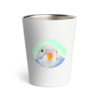 まめるりはことりのセキセイインコ　オパーリン【まめるりはことり】 Thermo Tumbler