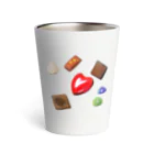 R_Rのチョコレート Thermo Tumbler