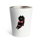 SUIMINグッズのお店の赤いビキニのねこ Thermo Tumbler