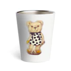 neccoの水玉のクマ Thermo Tumbler