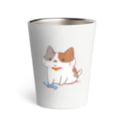 AmuAmu shopのお魚つかまえたねこ Thermo Tumbler