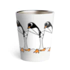 PGcafe-ペンギンカフェ-の整列ペンギンさん サーモタンブラー