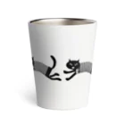 zerokichi goodsのぐるり猫 Thermo Tumbler