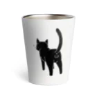 Riotoのねこけつω（黒猫） Thermo Tumbler