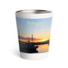 photo-kiokuの漁港夕景 Thermo Tumbler