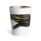 アニマルカフェ　The zoo &猛禽屋中部のイースタンブラックキングスネーク Thermo Tumbler