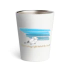 mORita工房の雲の向こうは、いつも青空 Thermo Tumbler