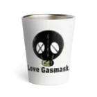 megahoyのLove Gasmask. Thermo Tumbler