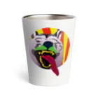 3eyesのZODIAC dog（戌）　円 Thermo Tumbler