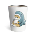 mofusandのサメにゃん Thermo Tumbler