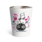 イラスト MONYAAT のCT106 もじゃもじゃ★ぱっふん*ODOROU UTAO*A Thermo Tumbler
