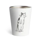 AmuAmu shopのむごんのねこ Thermo Tumbler