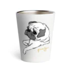 Ayumi HIdakaのpug(フォーン) Thermo Tumbler