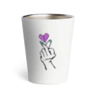 okiue_のBehind the love Thermo Tumbler