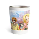 志瓜のSUZURIの帰タピ部 Thermo Tumbler