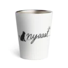 nyaaat公式ショップのnyaaat公式ネコアイテム Thermo Tumbler