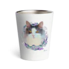 猫カフェラグドール（大阪難波）の猫カフェラグドールあいすflower Thermo Tumbler