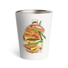 Yukiの黄色いヤツのハンバーガー Thermo Tumbler