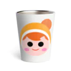 kazspaceのおひさまちゃん Thermo Tumbler