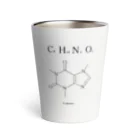 衛星ババロアのno caffeine no life Thermo Tumbler