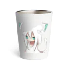 まったゃおれのゆがみねこ Thermo Tumbler