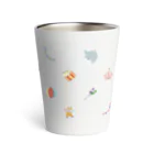 mumi*mushuのサーカス柄 Thermo Tumbler