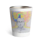 マエマンショップのマエマンの絵 Thermo Tumbler