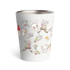 aska/ねこのかんづめのお花とスイーツと Thermo Tumbler