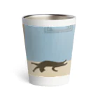 ねこや Ryoko -猫屋 りょうこ-のねこ　心地よいリズム Thermo Tumbler