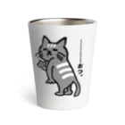 ittiyのお店。のおつねこさん Thermo Tumbler