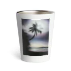 C_Colorsの南国の夕景 Thermo Tumbler