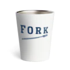 LONESOME TYPE ススのFORK (NAVY) Thermo Tumbler