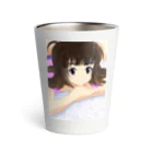 takasishopのおはよう穂乃火ちゃん Thermo Tumbler