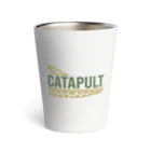 kimchinのカタパルト CATAPULT ロゴ Thermo Tumbler