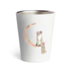 Room EuphoriaのCat on the Moon Thermo Tumbler