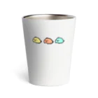 みやじまの3色ぐだっとぴよちゃん Thermo Tumbler