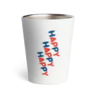 8anna storeのHAPPY HAPPY HAPPY！縦バージョン Thermo Tumbler