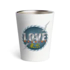 LOVE MACHINE TOKYO ショップのLMTロゴ Thermo Tumbler