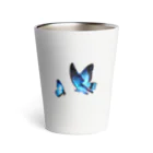 青依青のtwin morpho tumbler A サーモタンブラー