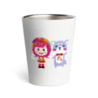 ポコガールズ(仮)のポコガちゃん×ポチ Thermo Tumbler