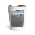 マントうさぎのシーサーとシーサーと海 [ マントうさぎ ] Thermo Tumbler