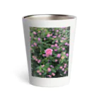 Callion’s daydreamのピンクのお花 Thermo Tumbler