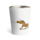 Umarche SUZURI店 presented by ショーゴのイヤイヤする馬 Thermo Tumbler