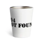 山猫雑貨の404 not found Thermo Tumbler