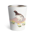 piro piro piccoloのライチョウとミヤマキンバイ Thermo Tumbler