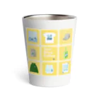 Teal Blue CoffeeのTealBlueItems _Cube YELLOW Ver. サーモタンブラー